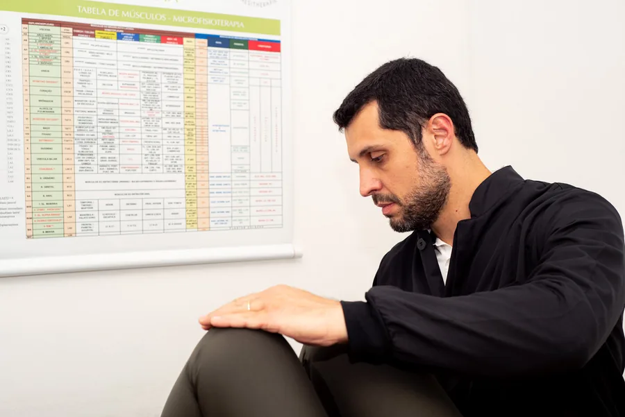 Atendimento individual em andamento no consultório